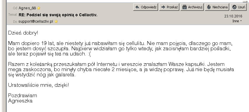 email od Agnieszki