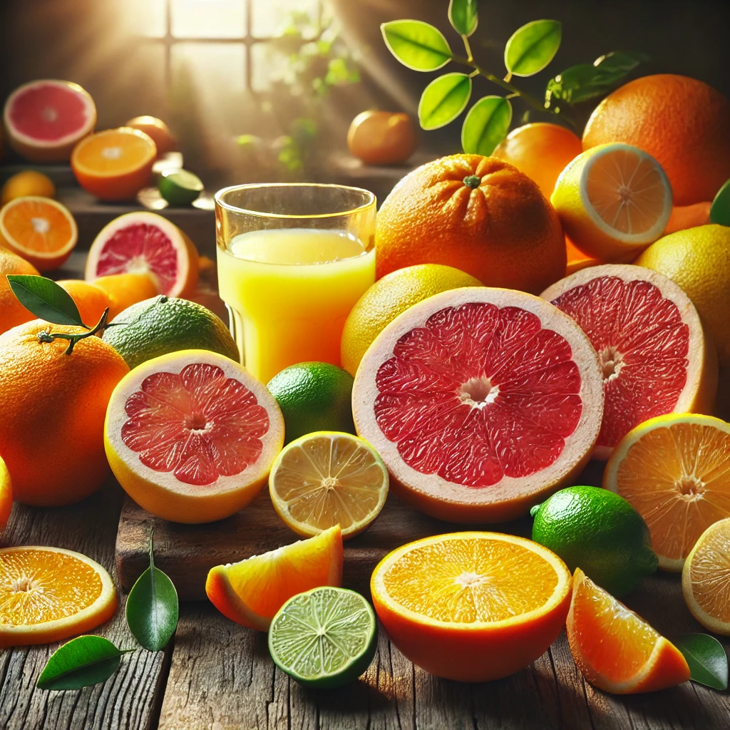 Citrus Fruits: The Skin Brighteners