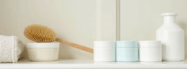 applying cellulite creams