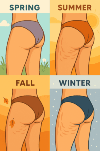 cellulite and seasons